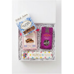 Chocolate Lover’s Crate with all items displayed