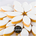 Traditional French Calisson with candied melon and almonds