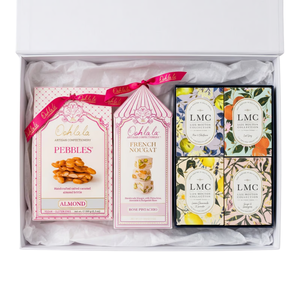 French Confectionery & Rooibos Tea Collection Gift Box French Confectionery & Rooibos Tea Collection Gift Set - Image 1