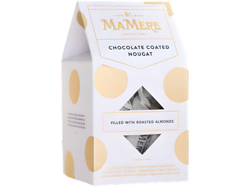 Ma Mere Confections Choc Coated Almond Nougat Gift Box front view