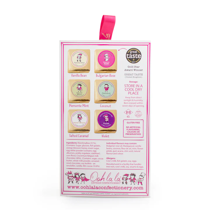 Ooh la la Artisan Confectionery Artisan Marshmallows in Milk Chocolate (6pc) - Image 4