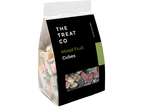- The Treat Co. Mixed Fruit Cubes in packaging