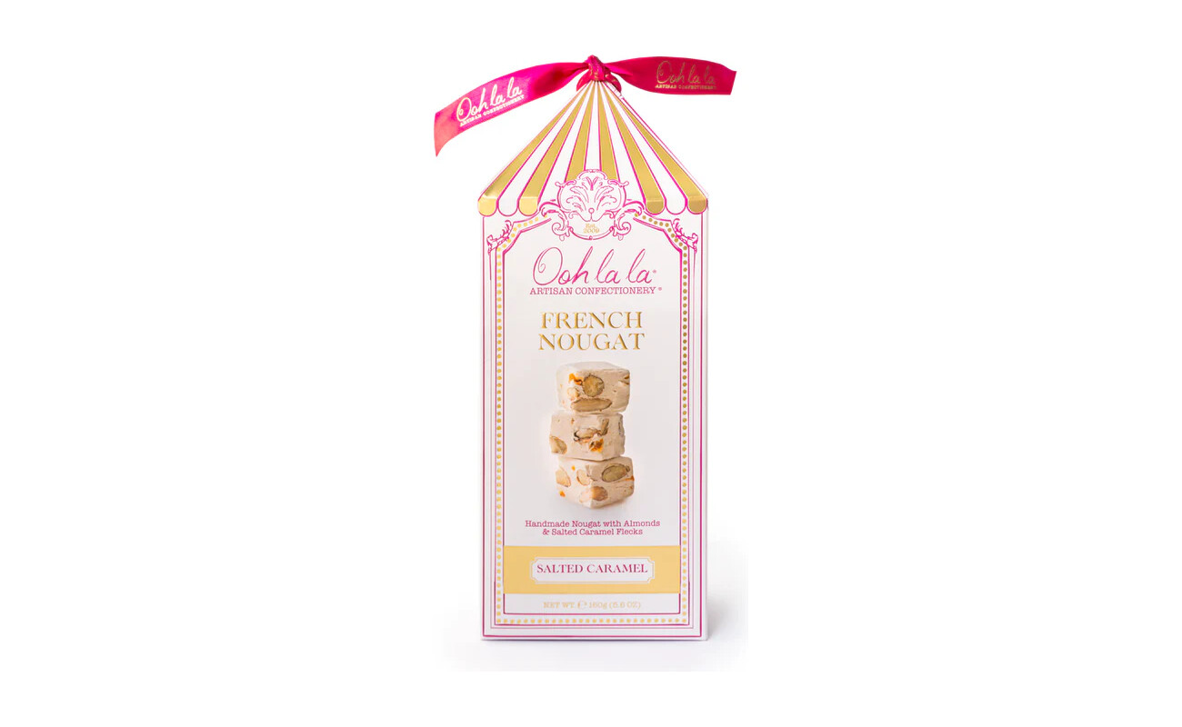 Ooh la la Artisan Confectionery Salted Caramel Nougat Petits 160g product image
