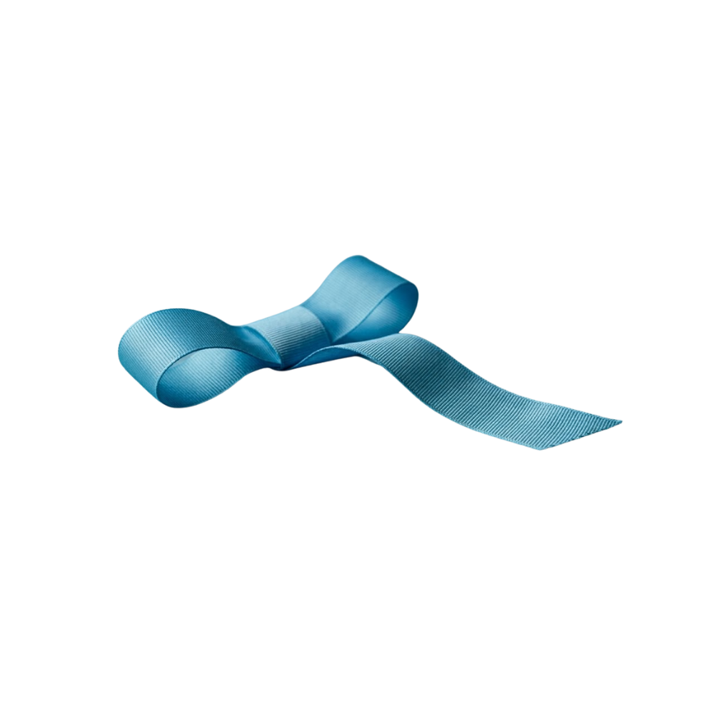 Sky Blue Ribbon Gift Box Ribbon - Image 1