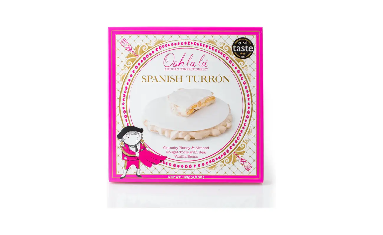 Ooh la la Artisan Confectionery Spanish Turron 130g product image