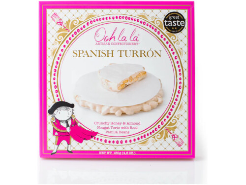 Ooh la la Artisan Confectionery Spanish Turron 130g product image