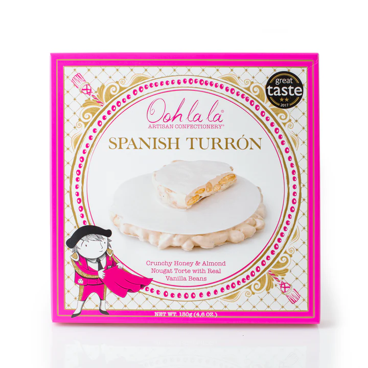 SpanishTurron2022DSC_0888_720x Ooh la la Artisan Confectionery Spanish Turron 130g product image