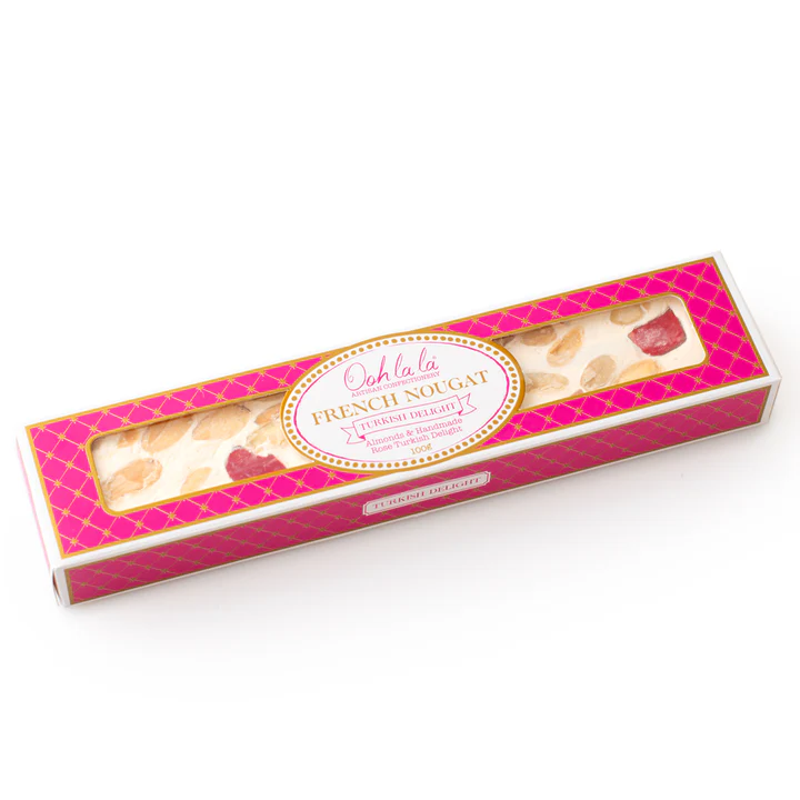 Ooh la la Artisan Confectionery Turkish Delight Nougat 100g product image