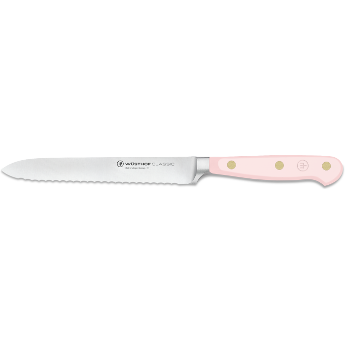Wüsthof Sausage Knife 14cm Classic series in Pink Himalayan Salt