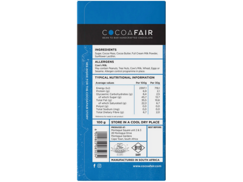 premium milk chocolate slab south africa