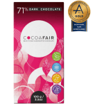 cocoafair 71 percent dark chocolate 100g
