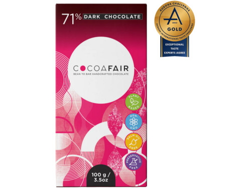 Cocoafair 71% Dark Chocolate (100g)