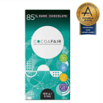 cocoafair 85 percent dark chocolate 100g