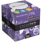 Cocoafair Macadamias in 71% Dark Chocolate (100g)
