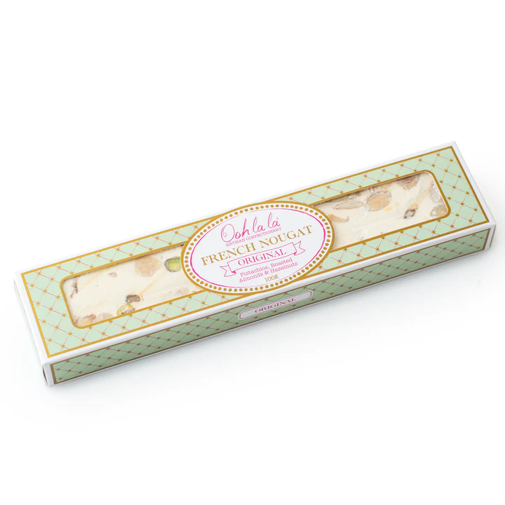 Ooh La La Artisan Confectionery Original Nougat 100g Ooh La La Artisan Confectionery Original Nougat 100g packaging