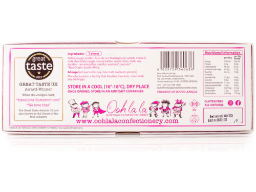 Ooh La La Artisan Confectionery Ormolu 7pc Box packaging