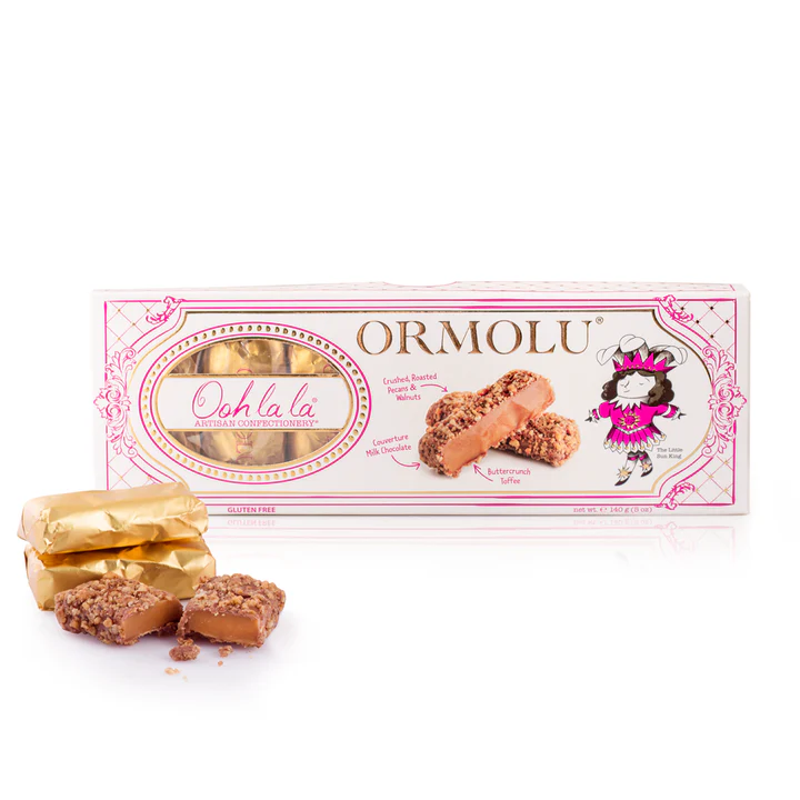 Ooh La La Artisan Confectionery Ormolu 7pc Box packaging