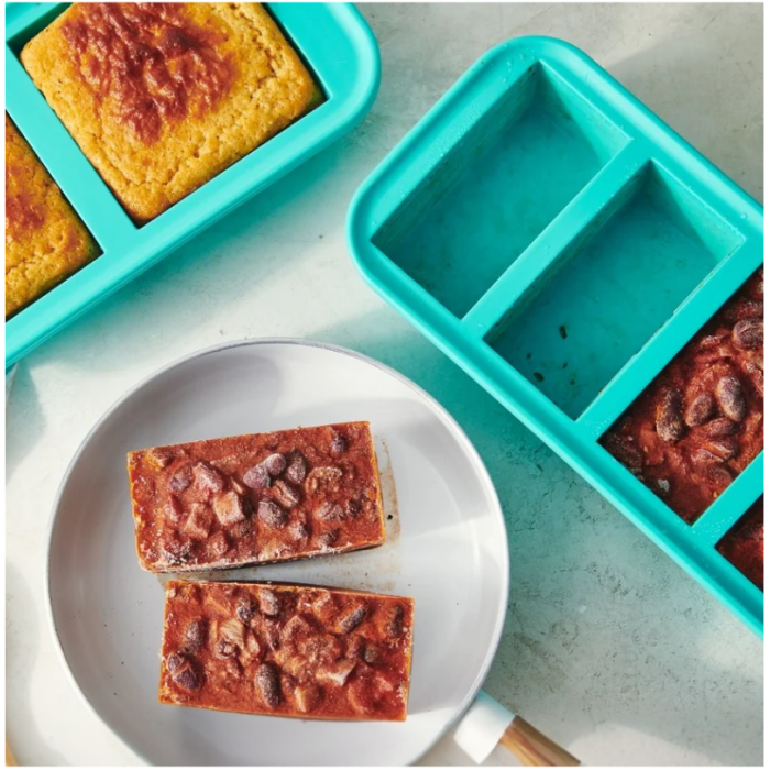 Souper Cubes® Silicone Food Storage Tray with Lid – Variable Sizes - Image 2