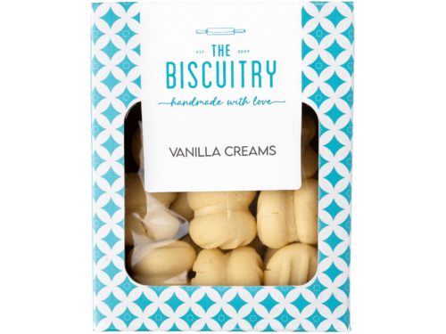 the biscuitry vanilla creams gluten free 160g