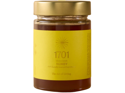 1701 raw honey bottle 380ml