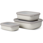 Mepal Cirqula Shallow Rectangular Set Nordic White