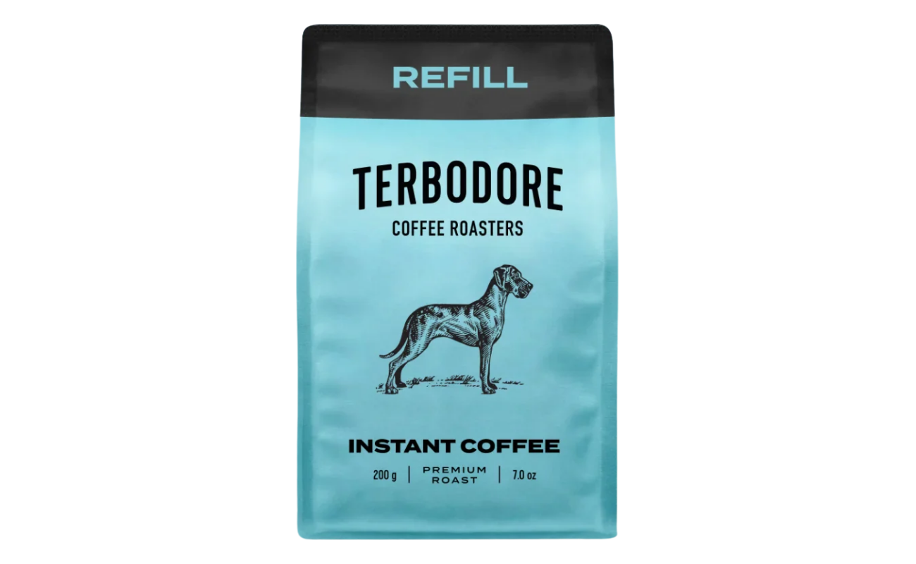terbodore instant coffee refill 200g