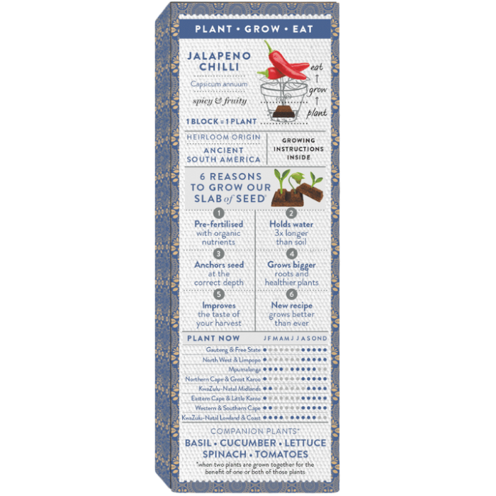 Sow Delicious — Slab of Seed Pure Jalapeño - Image 4