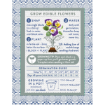 Sow Delicious — Slab of Seed Salad Flowers - Image 4