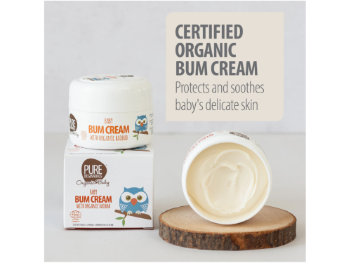 Organic baobab bum cream