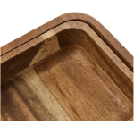 My Butcher’s Block Set of 2 Acacia Wood Bowls - Image 3